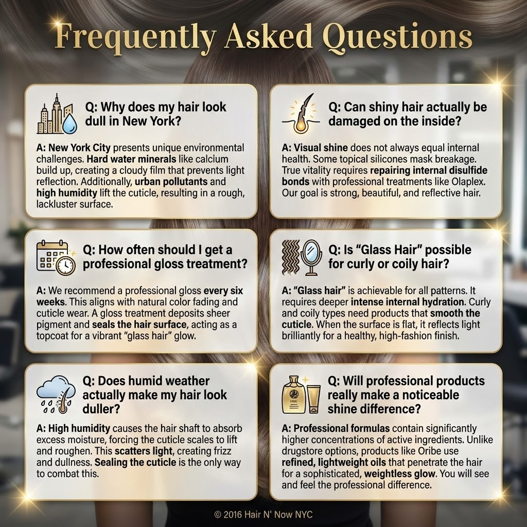 Frequently asked questions about glass hair treatments