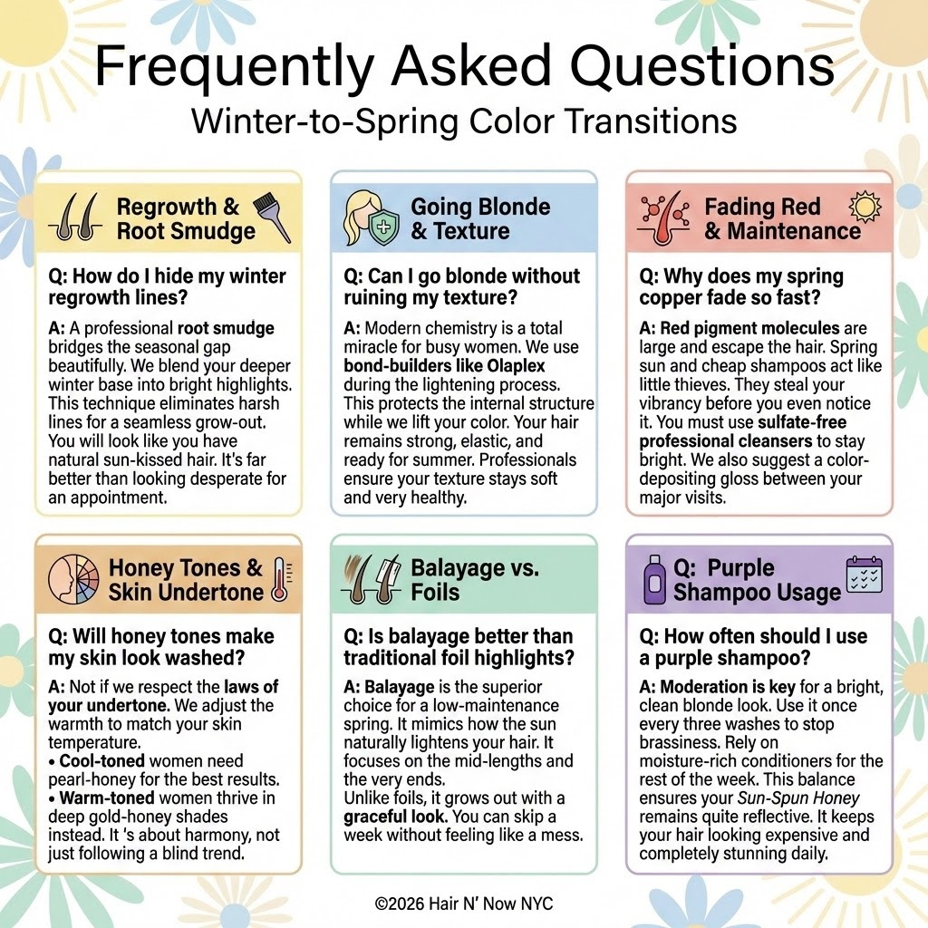 Hair N Now NYC consultation booking graphic for color services