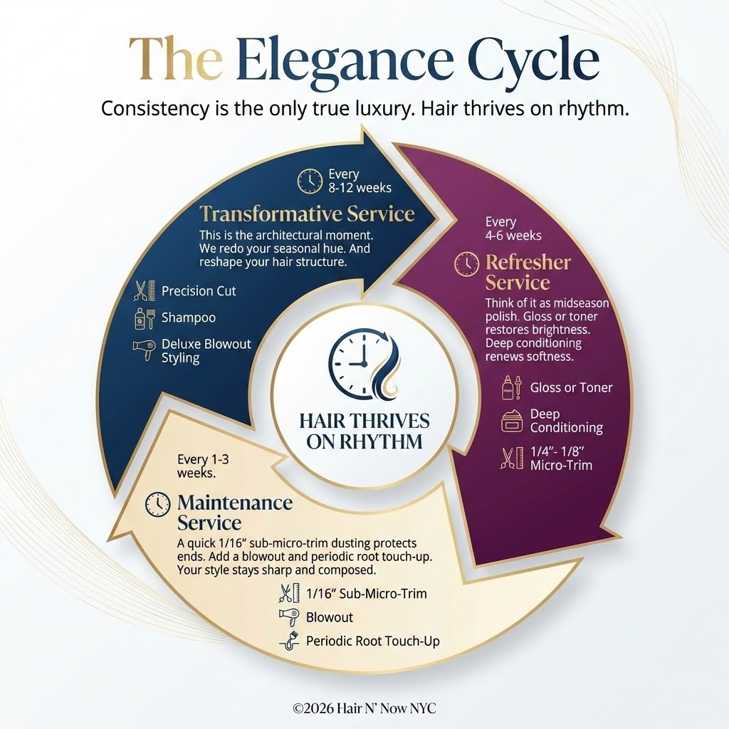 Professional at-home care recommendations for spring color maintenance